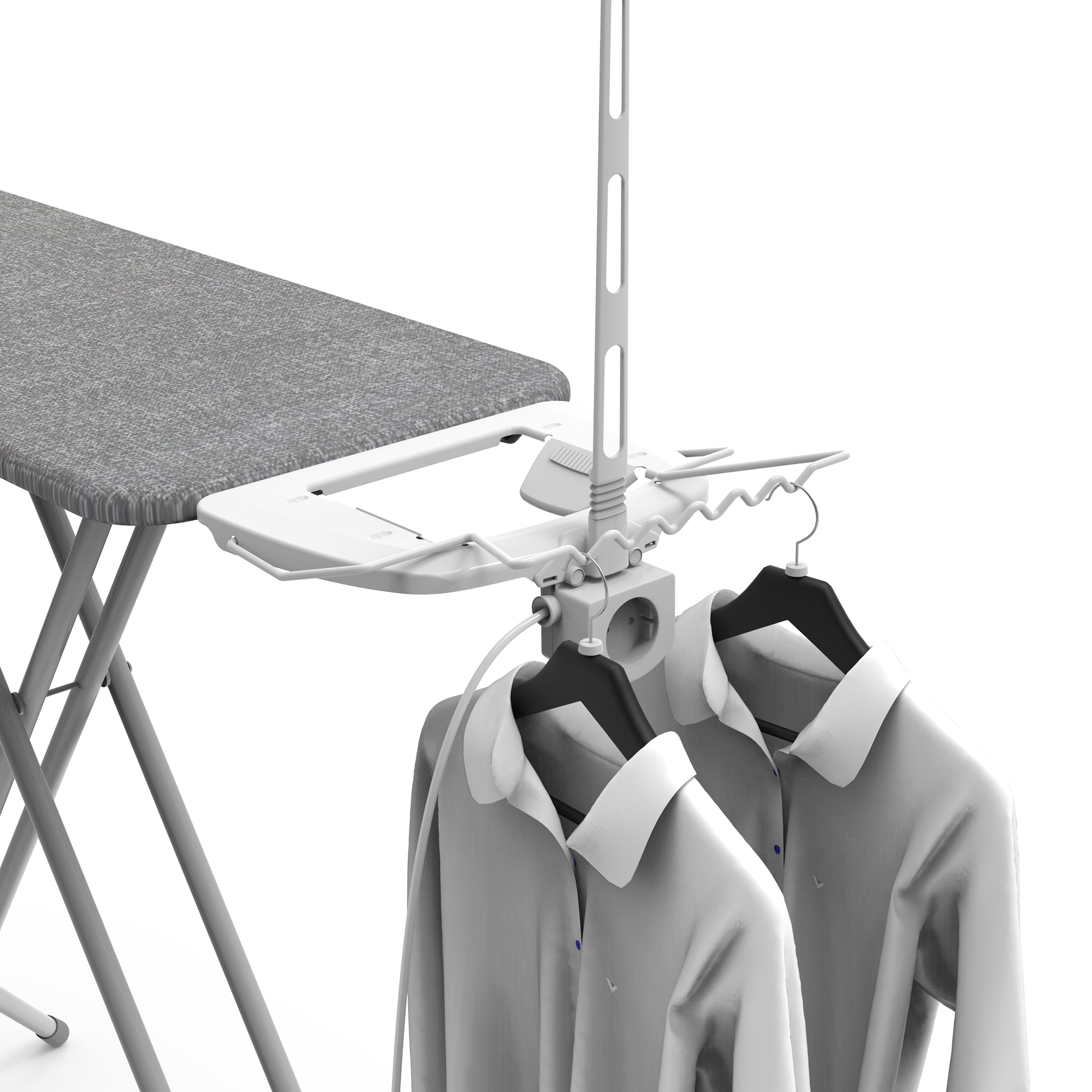 2345 Facile Connect_galghängare_Solid Cool grey